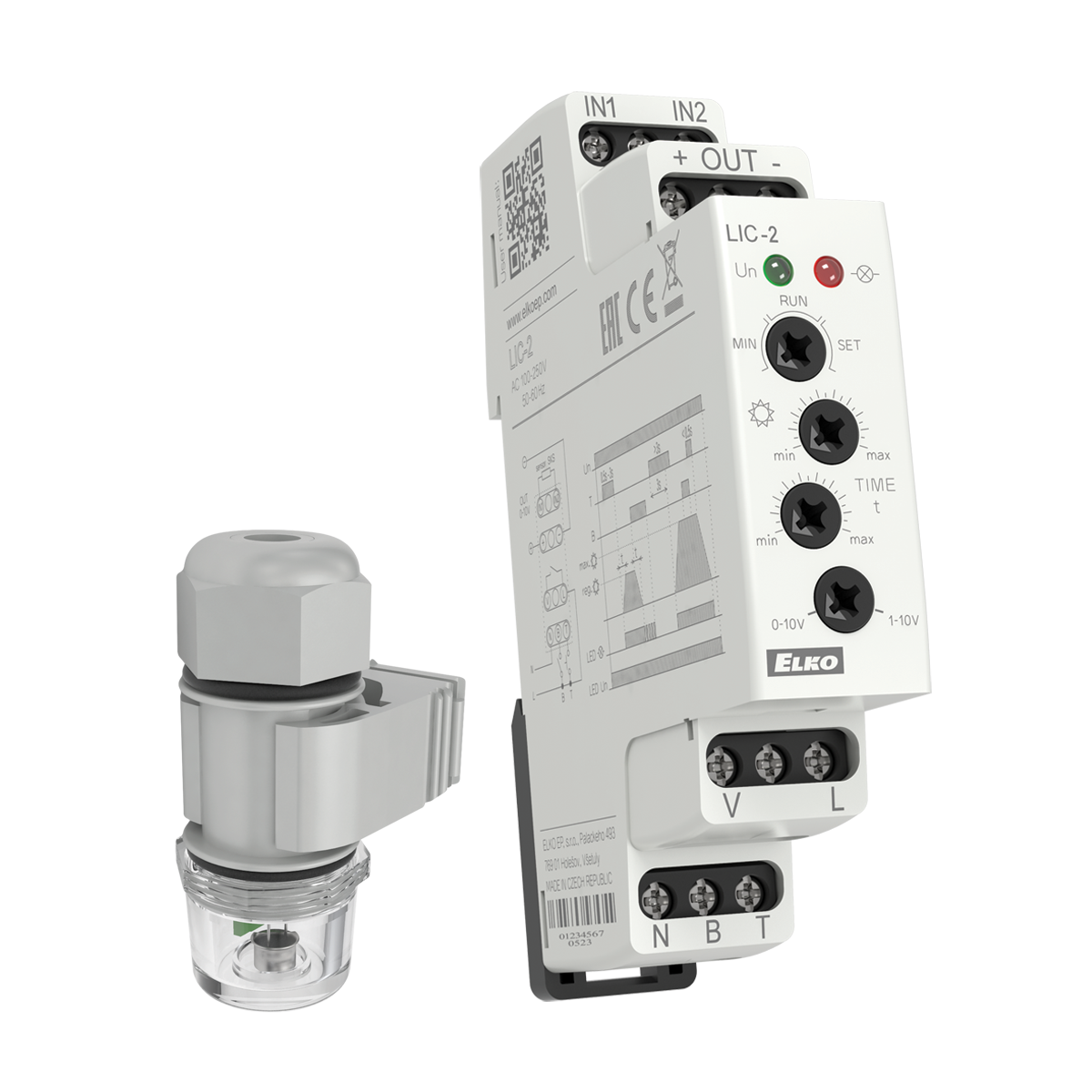  DUCHOW Regulador LED de 0 a 10 V, interruptor de luz basculante  decorativo para luces LED regulables de 0-10 V, 120-277 V, un solo polo o 3  vías, listado ETL, blanco 